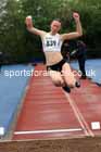 Long Jump, 2026 North Eastern Track and Field Champs, Shildon, County Durham. Photo: David T. Hewitson/Sports for All Pics